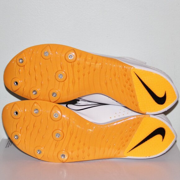 Nike Air Zoom Long Jump Elite Track Shoes Mens 11.5 White Pink Orange main image 4